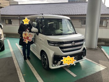 スペーシアカスタム納車しました！！！